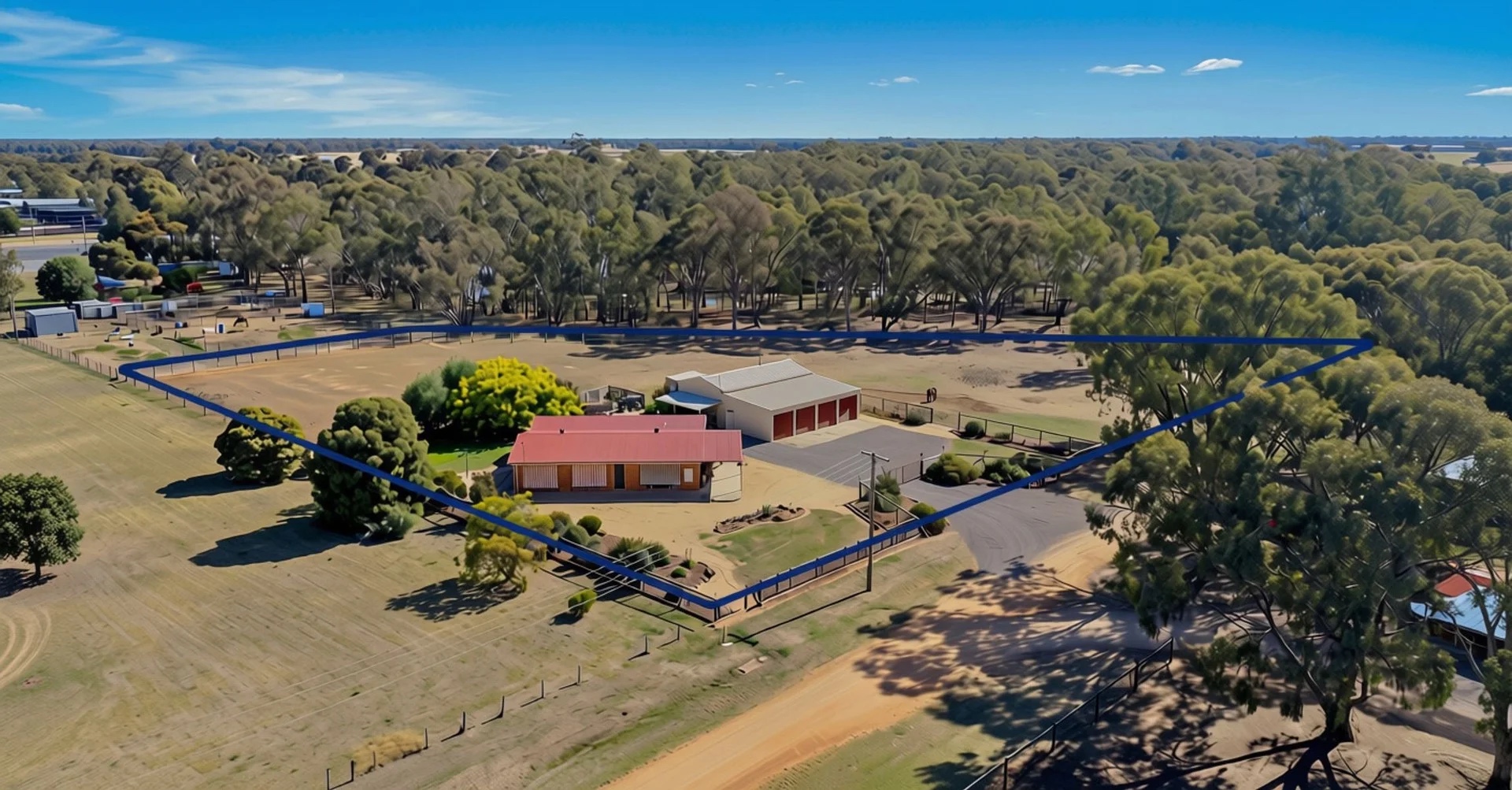 Aerial view of 29 Walters Street, Wunghnu